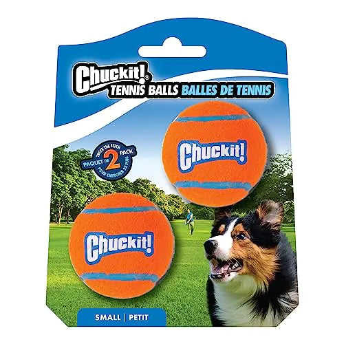Chuckit! Small Tennis Ball 2 inch 2-Pack
