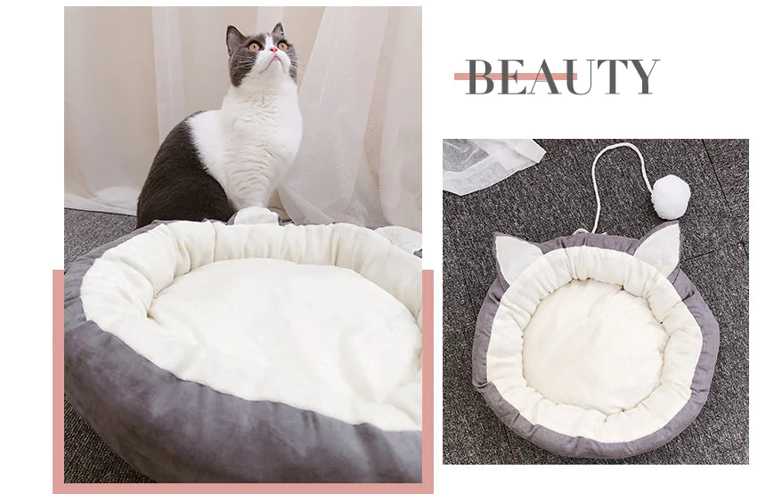 Warm Dog Bed and Washable Cat Cushion Supplies