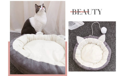Warm Dog Bed and Washable Cat Cushion Supplies